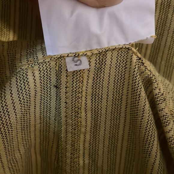 Bibs Kawsay 100% wool yellow mustard Small - Picture 4 of 4